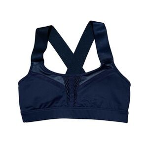 Alo Yoga Navy Blue Sports Bra Small